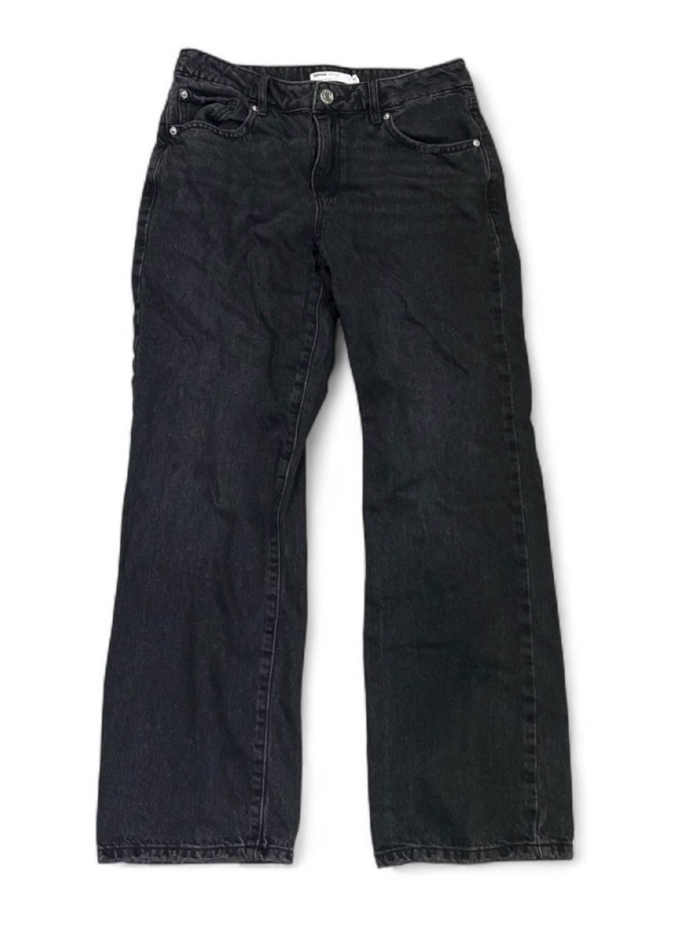 Garage Black Wide-Leg Jeans High Rise Slouchy Women’s Size 5 (27”) Y2K Skater